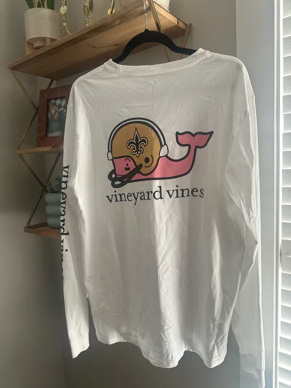 Vineyard Vines SAINTS Shirt  - Image 2