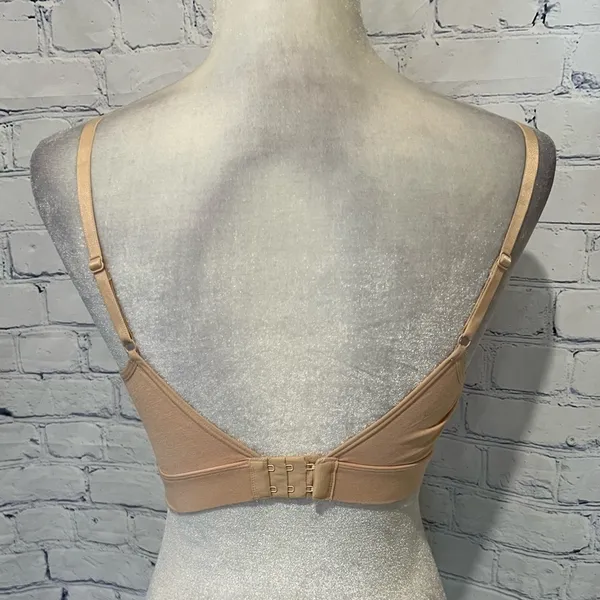 Kenneth Cole Reaction Nude Cotton Bra Size Medium - Image 4