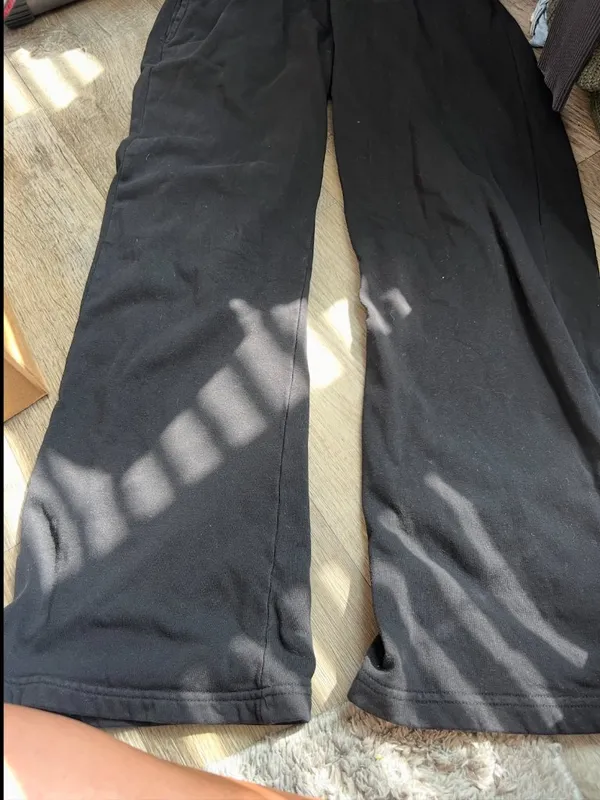 Talentless small black sweat pants wide leg - Image 6
