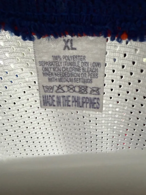 Authentic Autographed NY Knicks White Size XL - Image 4