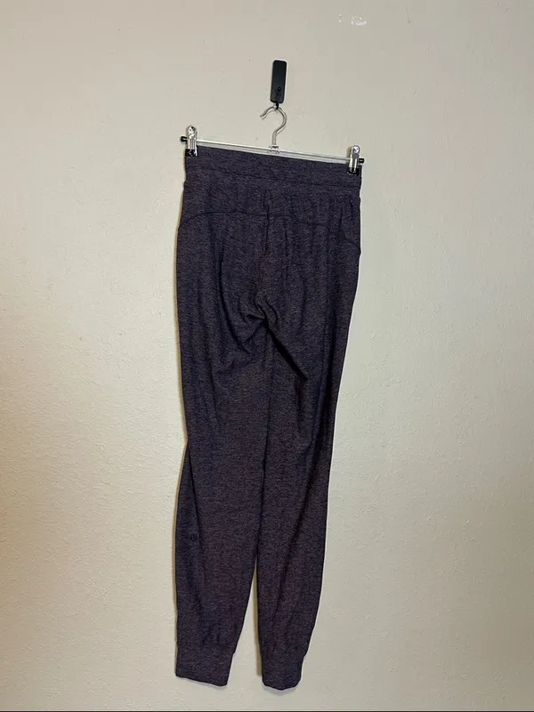 Lululemon Ready To‎ Rulu Pant Heathered Spanish Rose Black Size 2 - Image 6