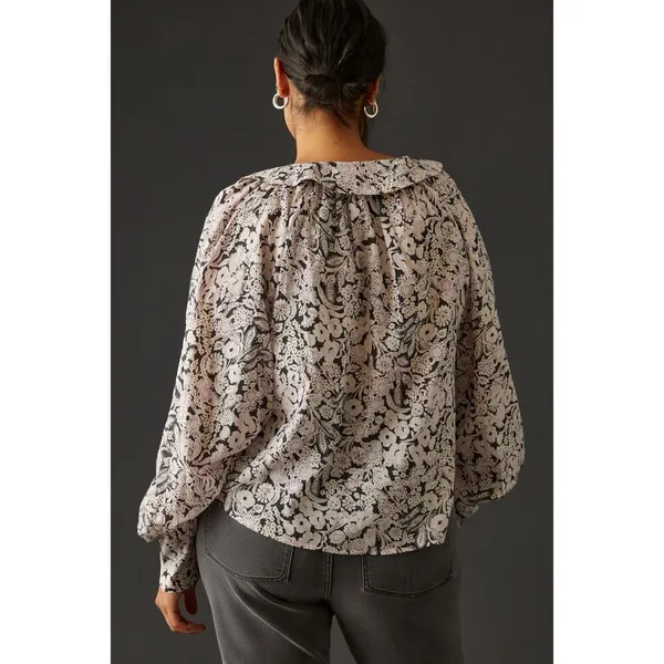 ✨By Anthropologie Peasant Sz XS Blouse✨ - Image 6