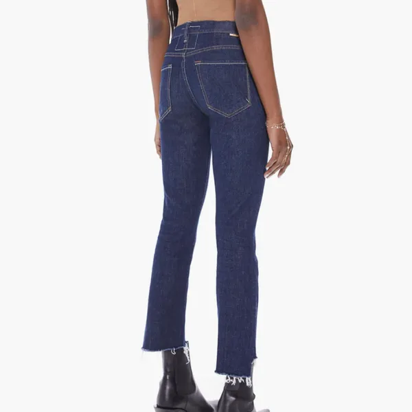 MOTHER Denim the Insider Crop Step Fray - Image 3