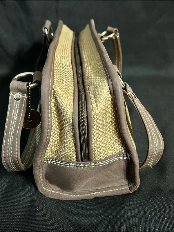 The Sak Women’s Beige & Brown Woven Shoulder Bag - Image 8