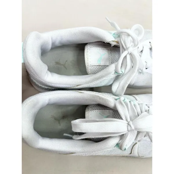 Puma 36889206 White LaceUp Mesh Upper Logo On Side Sneakers US 9 Eur 40 Uk 65 - Image 7