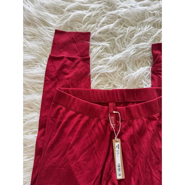 Skims Soft Lounge Leggings Brick Size Medium - Image 5