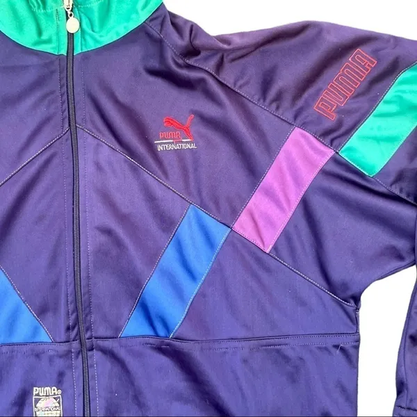 Vintage Puma International Jacket Size 8 - Image 2