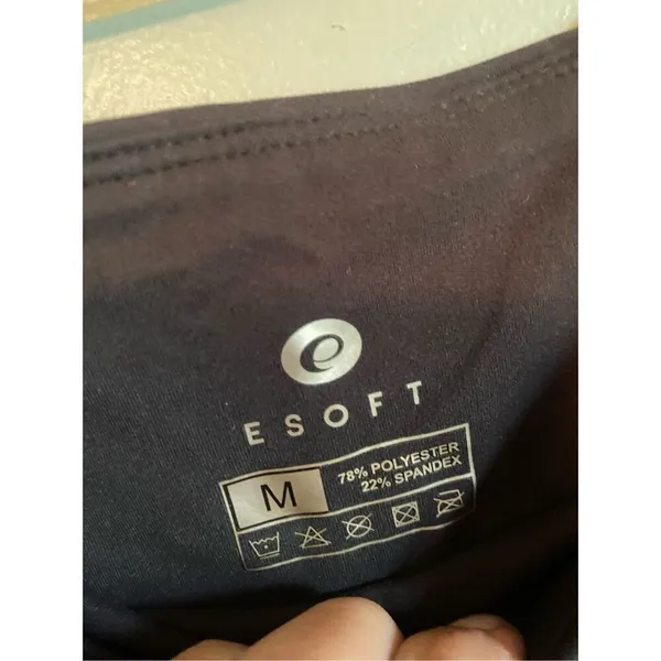 ESOFT Wide Leg Pants High-Waisted Yoga Work Dress Pants Pockets M NWOT - Image 6