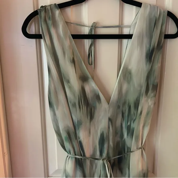 H&M Chiffon Patterned Dress Romper - Image 8