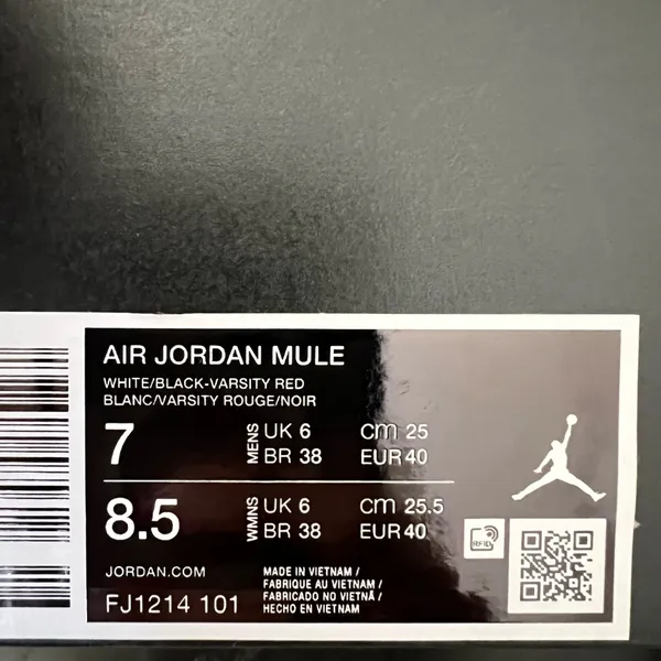 New NIKE Air Jordan 1 Mule Golf 'Chicago' - Image 9