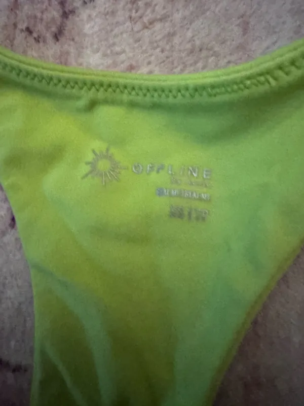 XS green aerie athletic romper - Image 2