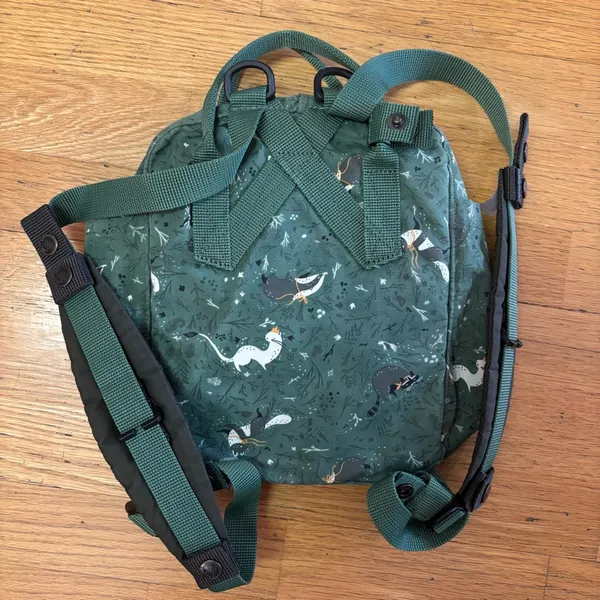 Fjällräven 🚩SOLD🚩 Kanken Art Green Fable Preppy Outdoor Fantasy Hiking Backpack - Image 5