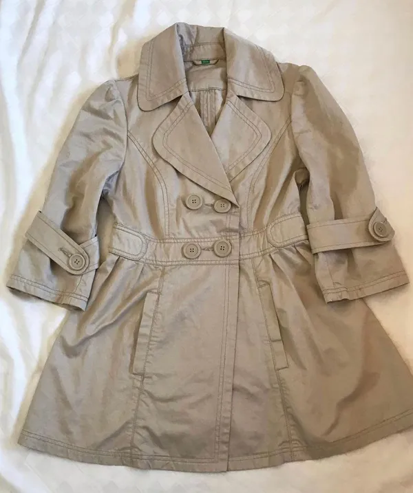 trench coat Tan Size XS - Image 2