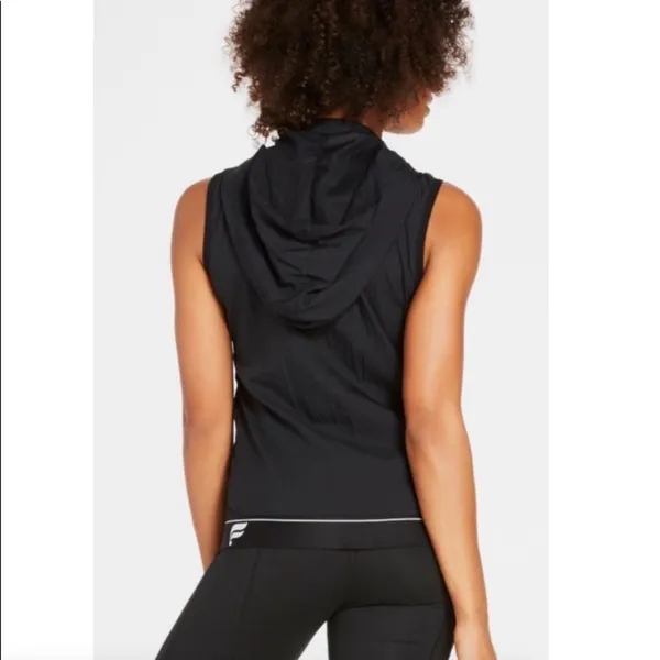 Fabletics S hooded vest elastic waist nylon - Image 2