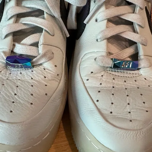 EUC Nike Air Force 1 Sage LX Low Spruce Aura Purple Sz 9 Women - Image 7
