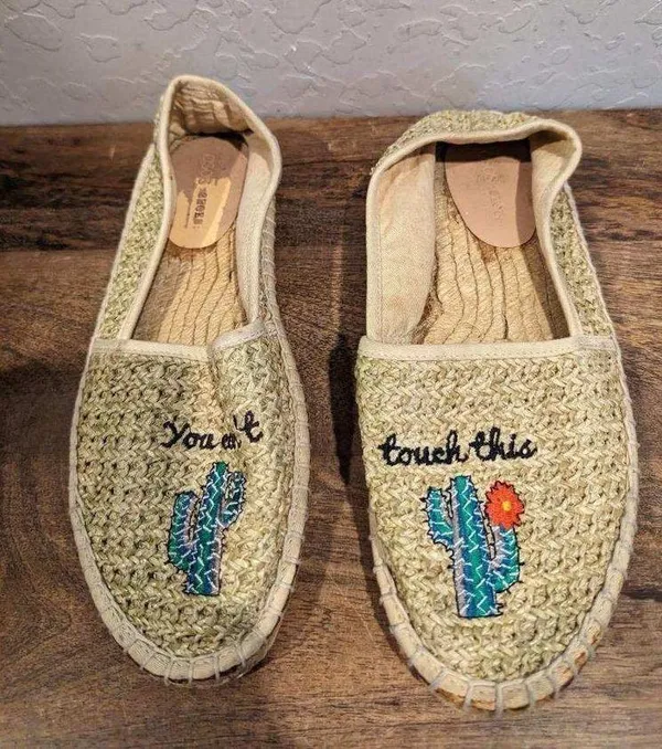 ASOS JANEEN Embroidery Cactus Espadrilles 7 - Image 5