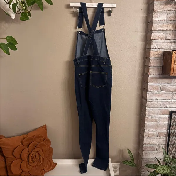 WeWoreWhat Denim Skinny Overalls‎ - Image 5