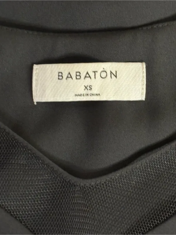 Babaton Galen camisole tank top black size Extra small NWT - Image 5