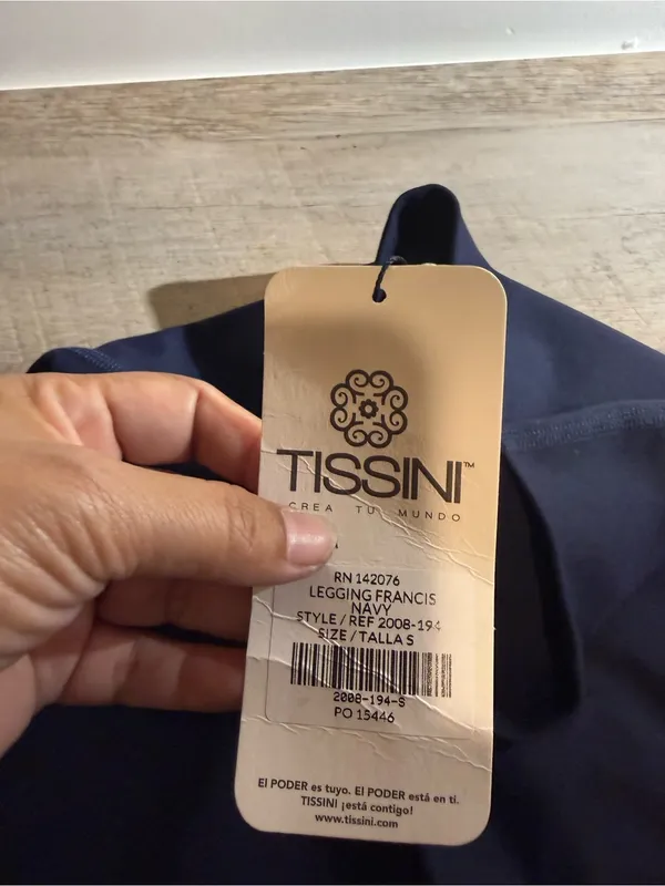 Colombian Navy High Waist Leggings - Image 5