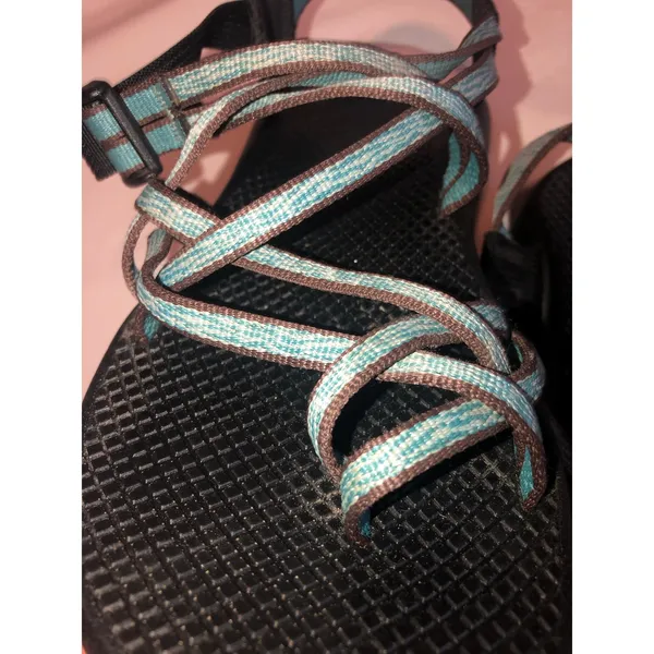 Chaco ZX/2 Classic Sandals Womens Size 10 Blue Brown Adjustable Gorp Outdoors - Image 8