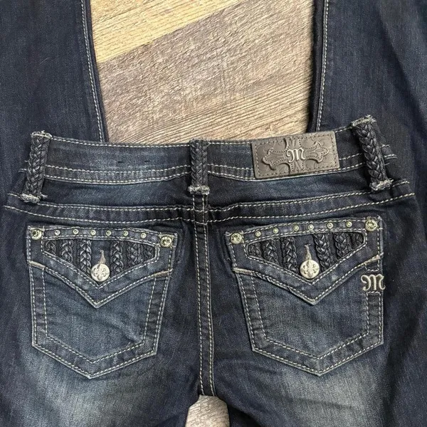 Y2K‎ 2000s grunge size 25 low rise Miss Me Jeans - Image 3