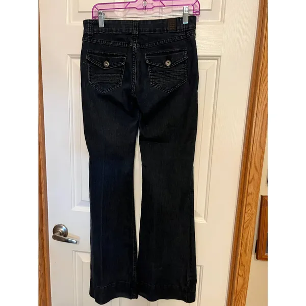 Highway Jeans Women's Flare Legs Size 9 32" Inseam x 14" Waist x 7‎ 1/2" Rise - Image 3