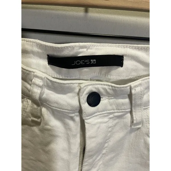 Joe's Jeans Icon Skinny Jeans Womens 26 White Stretch Denim Casual Chic‎ - Image 4