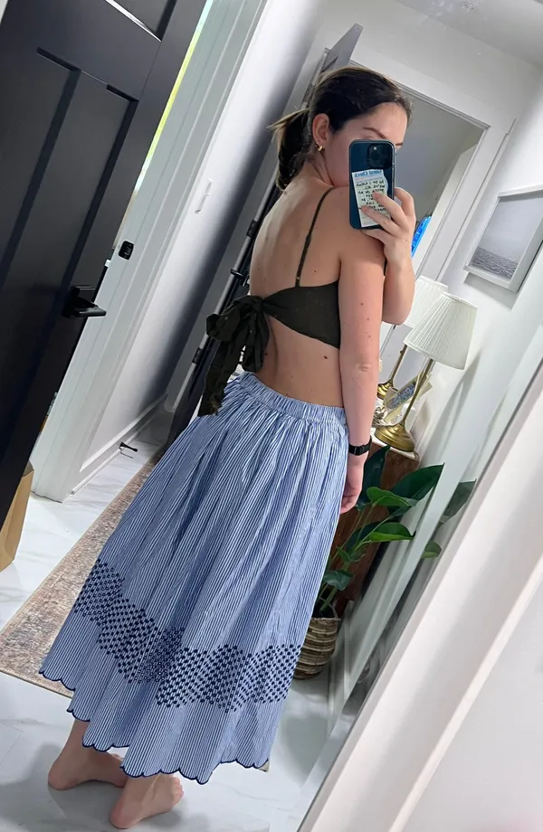 Boutique Green Crop Top - Image 2