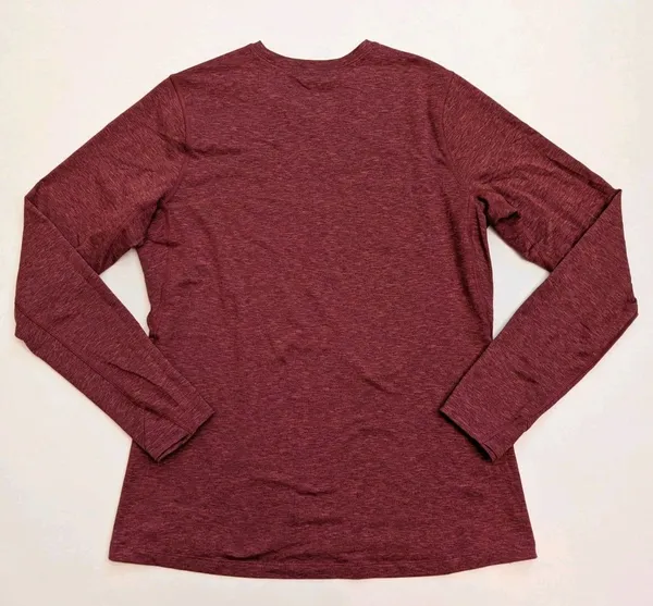 Rei Co Op Base Layer Womens Sz L Red Outdoor Hiking Gorpcore Long Sleeve Shirt - Image 5