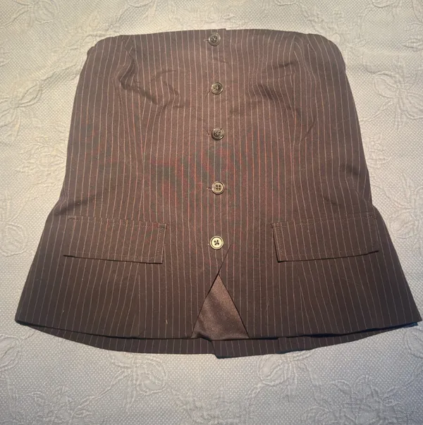 WAYF berkley pinstripe top - Image 3