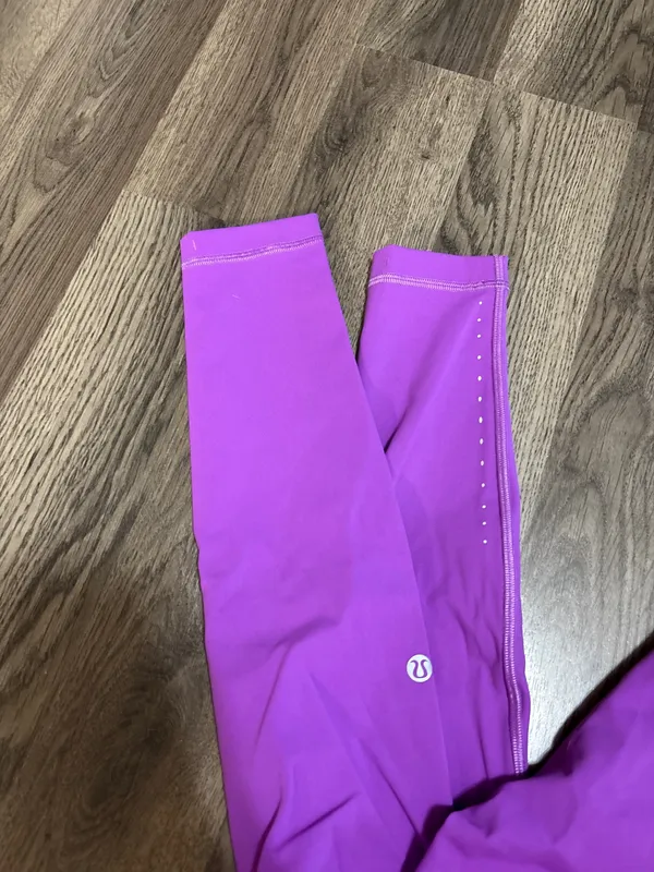 Lululemon Purple Fast & Free Leggings - Image 2