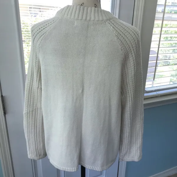 Banana Republic Women's LS Sweater Sz L - Image 4