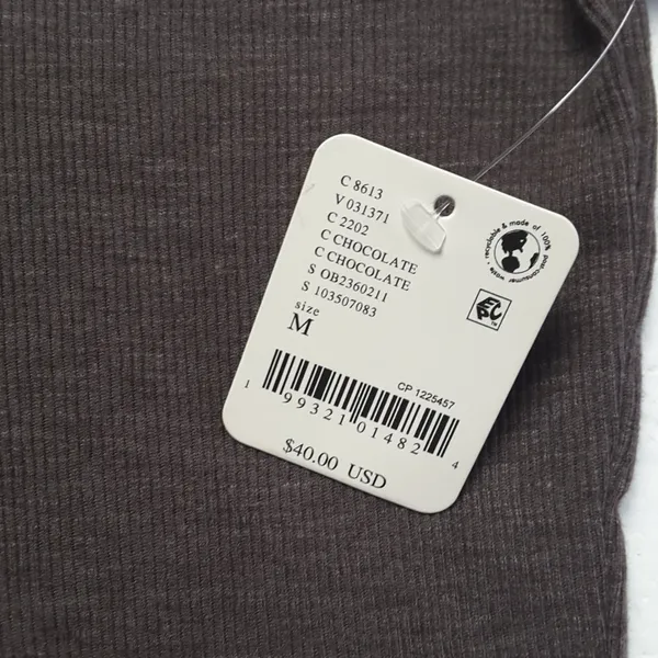 Free People Movement Breathe Easy Layer in Chocolate size M NWT $36 - Image 9