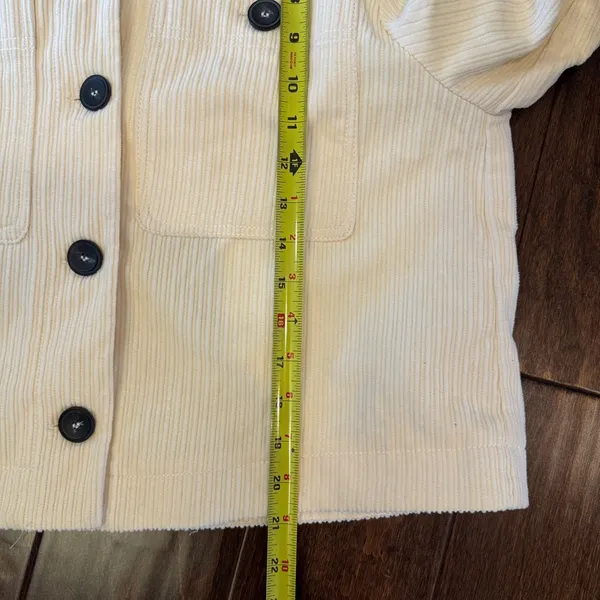 Zara Corduroy‎ Button Down Jacket XS - Image 8