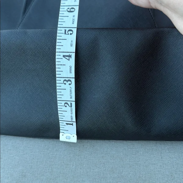 Lululemon Black Leather Tote Bag - Image 12