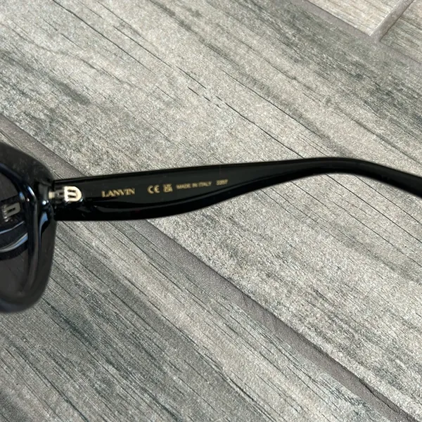 Lanvin black sunglasses - Image 3