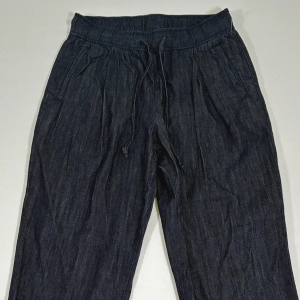 Old Navy Billie High Rise Straight Ankle Pants Dark Rinse Petite S 799291 - Image 3