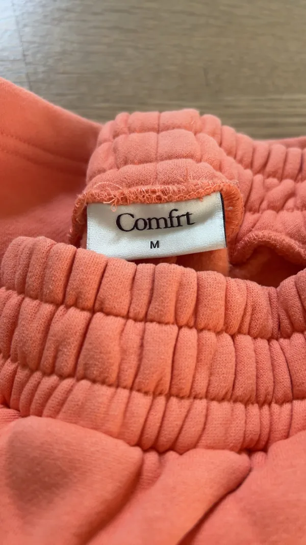 Comfort Colors orange sweatpants - Image 3