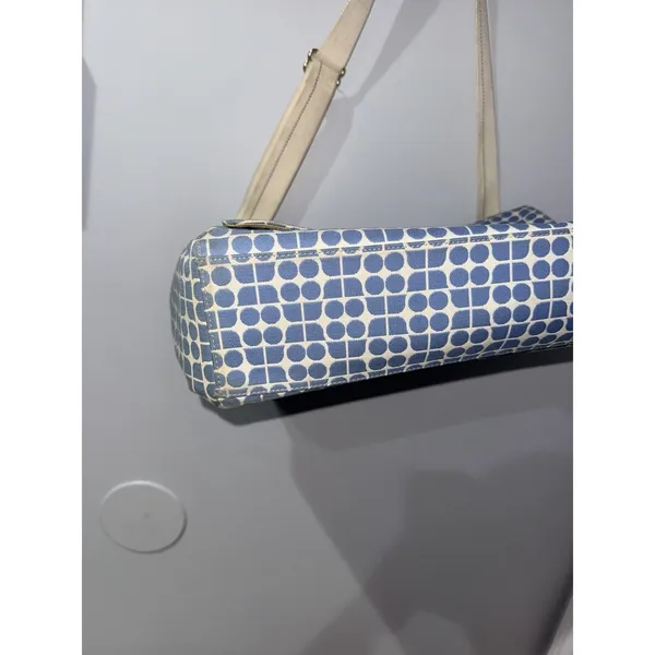 KATE SPADE Diaper Messenger Bag Noel Jacquard Canvas Large Vintage‎ RaRe S - Image 6