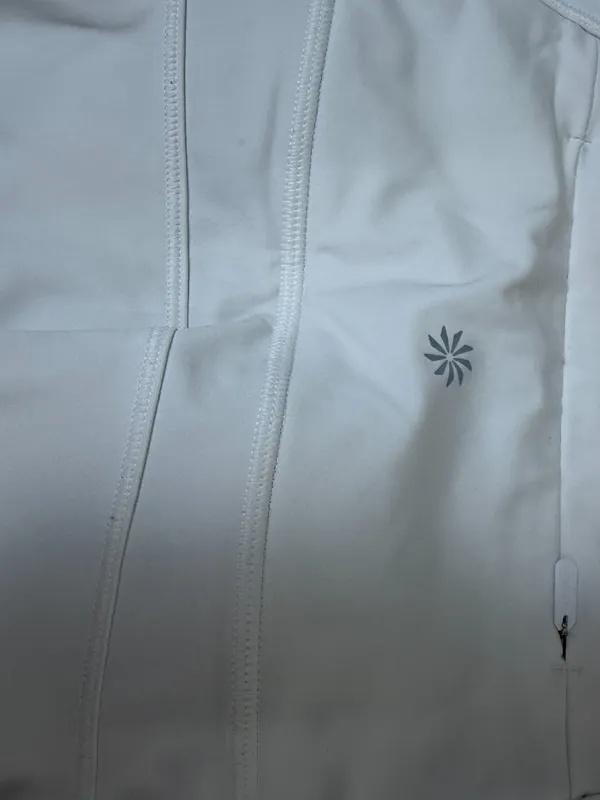 ATHLETA Ace Tennis Skort Skirt 13.5" Long White Size Medium - Image 7