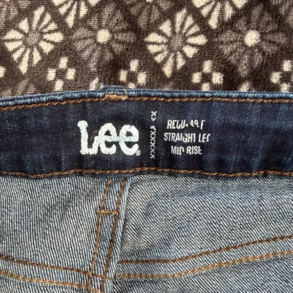 Lee Regular Straight Leg Jeans - Image 4
