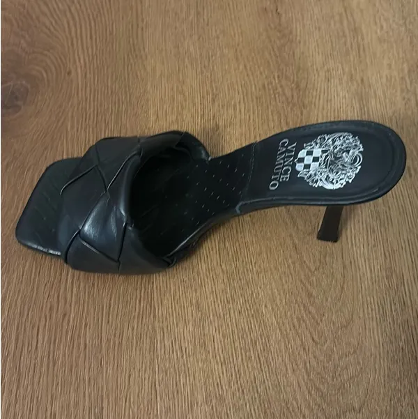 Vince Camuto Heels Leather Black 6.5 - Image 5