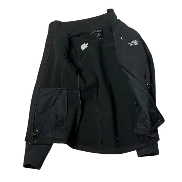 THE NORTH FACE Black Jacket Softshell Apex Barrier Full Zip Womens Size Small - Image 7
