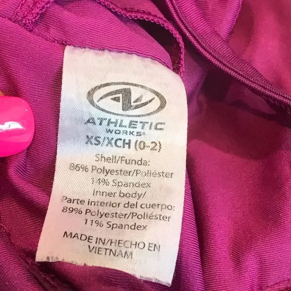 Athletic Purple Bra Size XS - Image 4