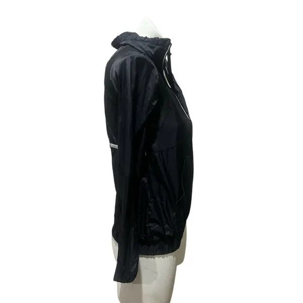 Fabletics Women's XS Black Windbreaker Jacket Lightweight Activewear, - Image 6