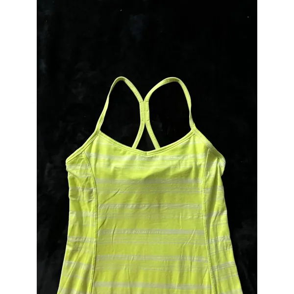 Athleta Tank Top Womens Black V-Neck Racerback Sleeveless Performance Yoga‎ Sz M - Image 2