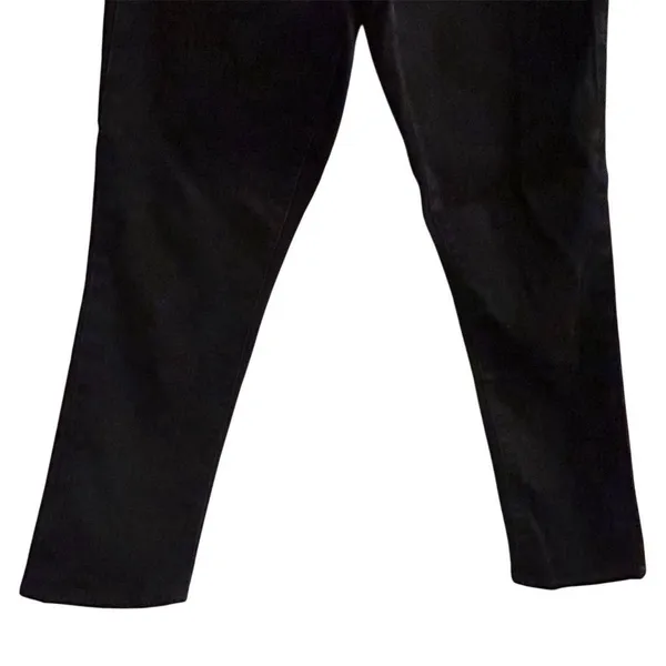 Gap Women's Boyfriend Jeans Size 28 Black Denim Mid‎ Rise 5-Pocket Style - Image 3
