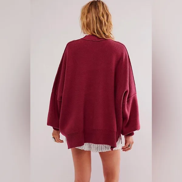 Free people easy street tunic sweater - Image 4