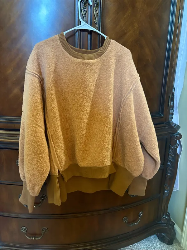 NWOT Free People Cozy Camden Sweatshirt - Image 3