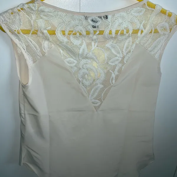 Lace blouse NWT White Size XS - Image 5